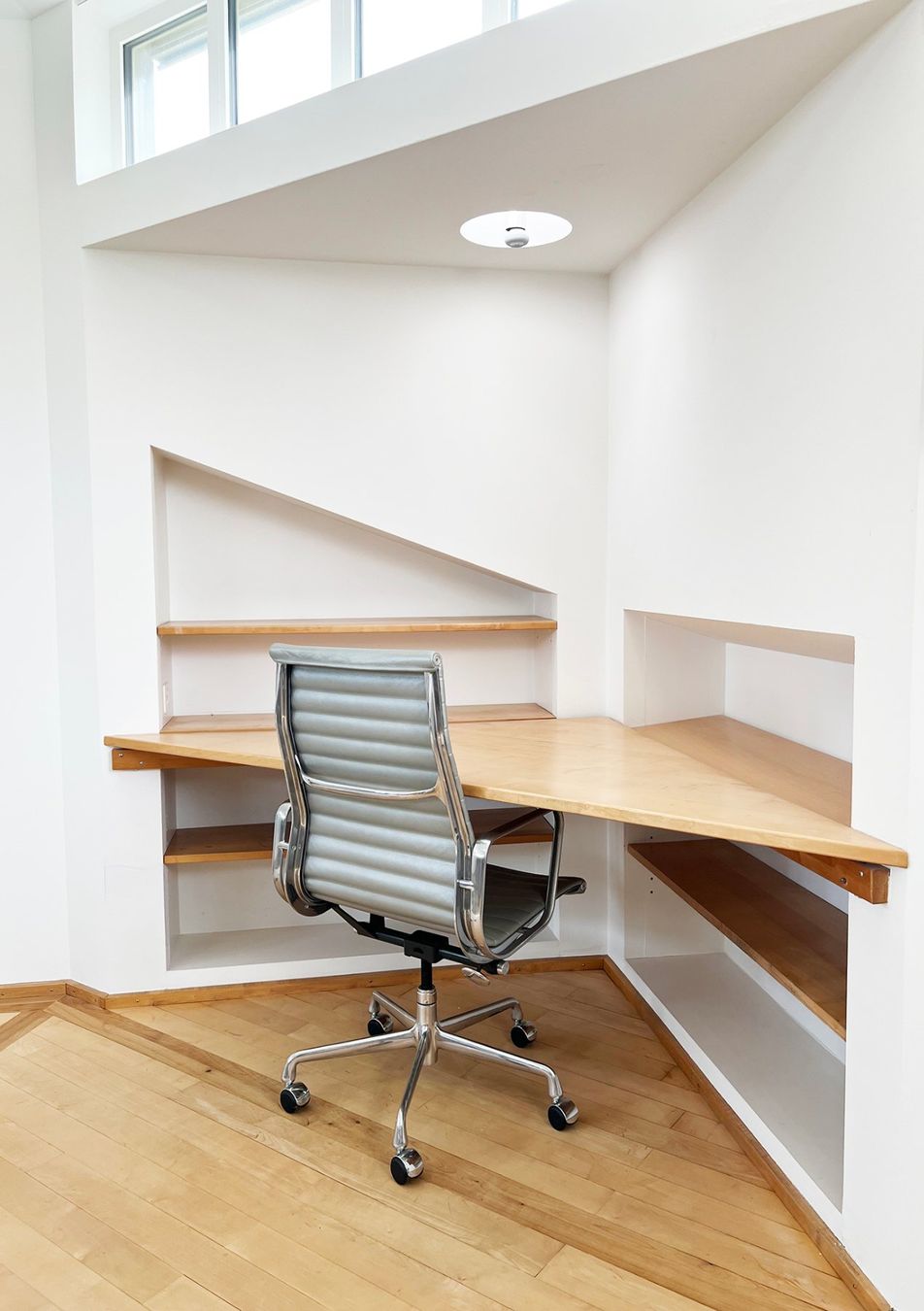 Herman Miller Sedie: Silbern Lederstuhl EA119 von Herman Miller Eames 6st verf. – Usato da Basel venduto da Josy_Baker_1906 3