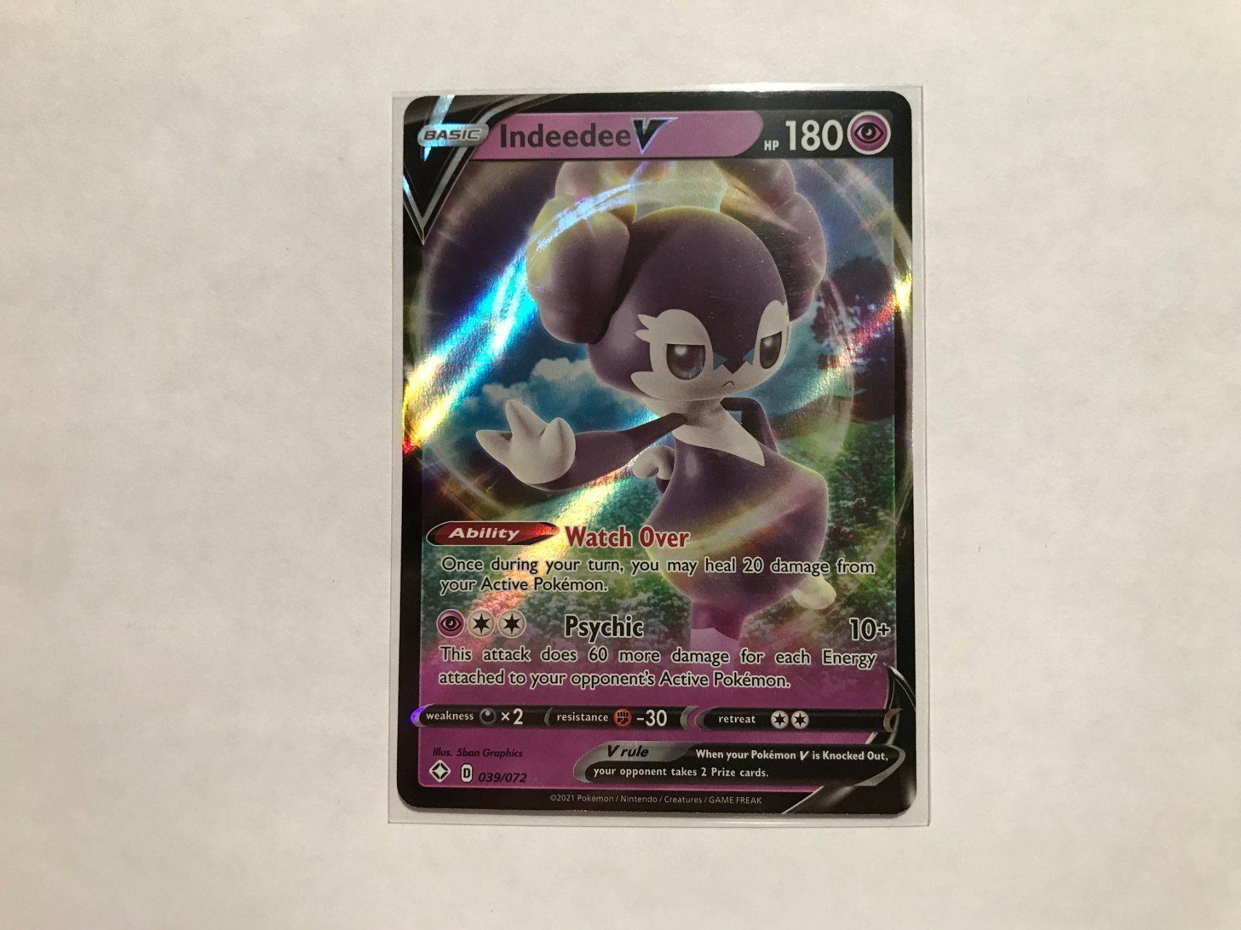 Pokémon Sammelbilder & Trading cards: Indeedee V EN – Gebraucht aus Hagendorn von Pokecollectorch