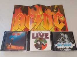 AC/DC Bonfire Box-Set mit 4 CD's / Poster / Booklet
