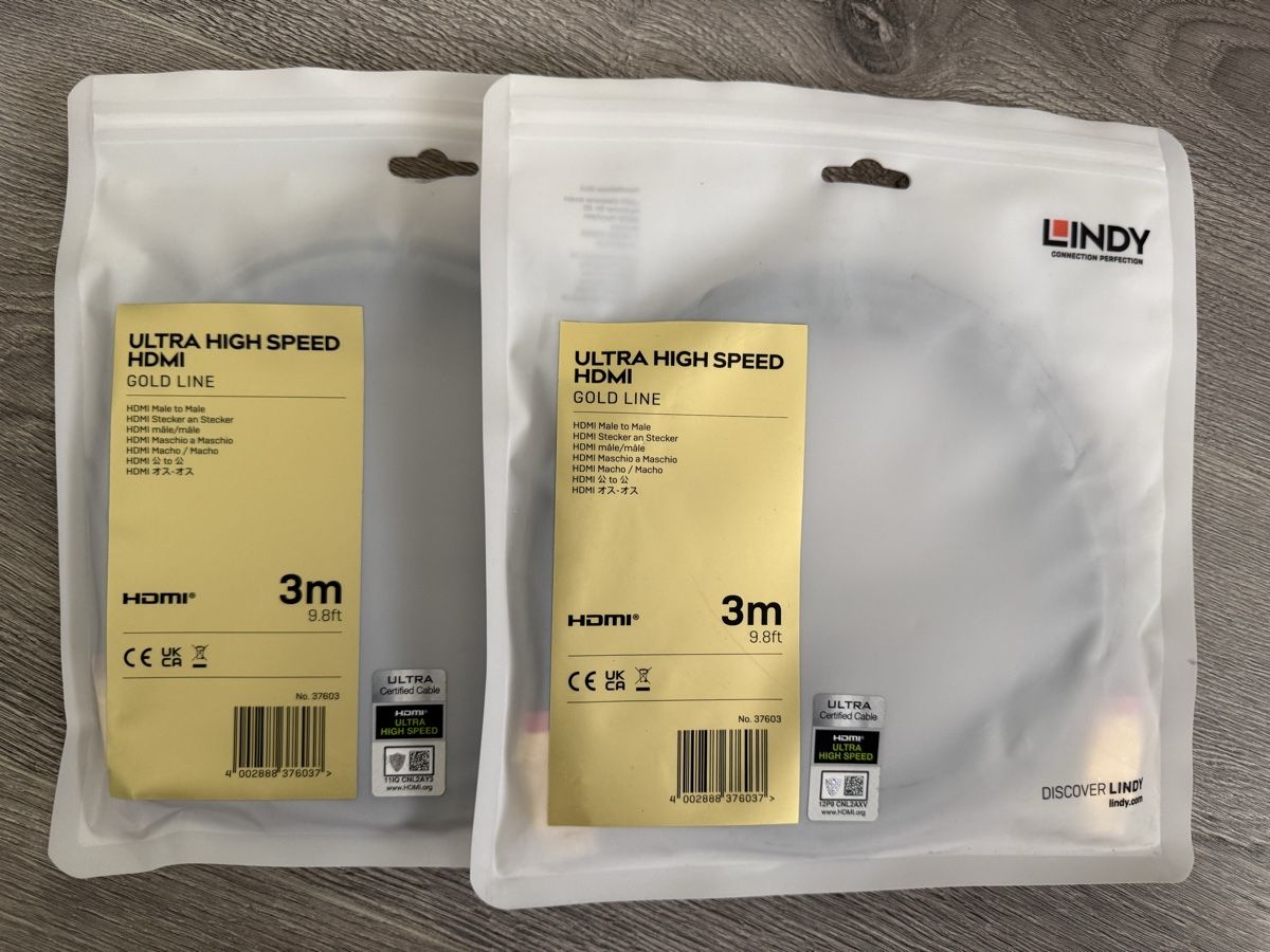Câbles: HDMI GoldLine 3M - neue – Neuf avec emballage d'origine à Oberriet SG par Petros.