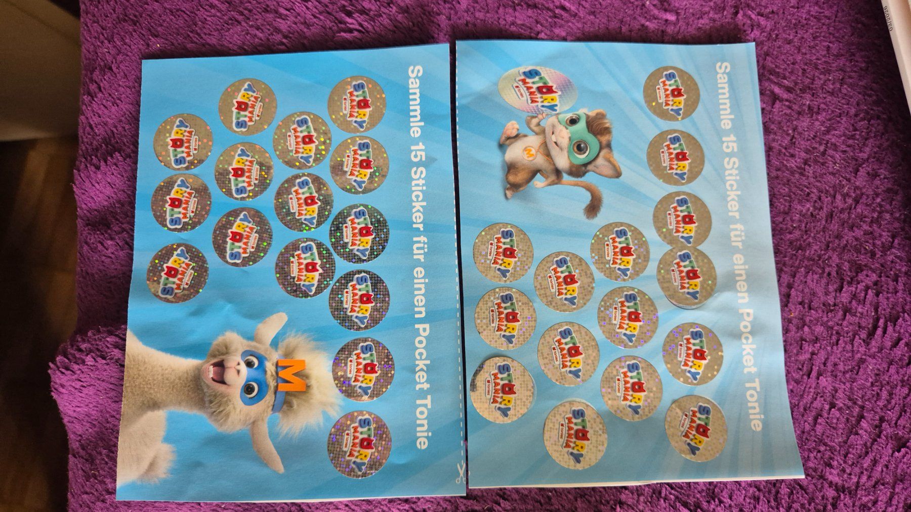Migros Sammelmarken & -punkte: Mania Stickers – Neu (gemäss Beschreibung) aus Uster von 52xxx