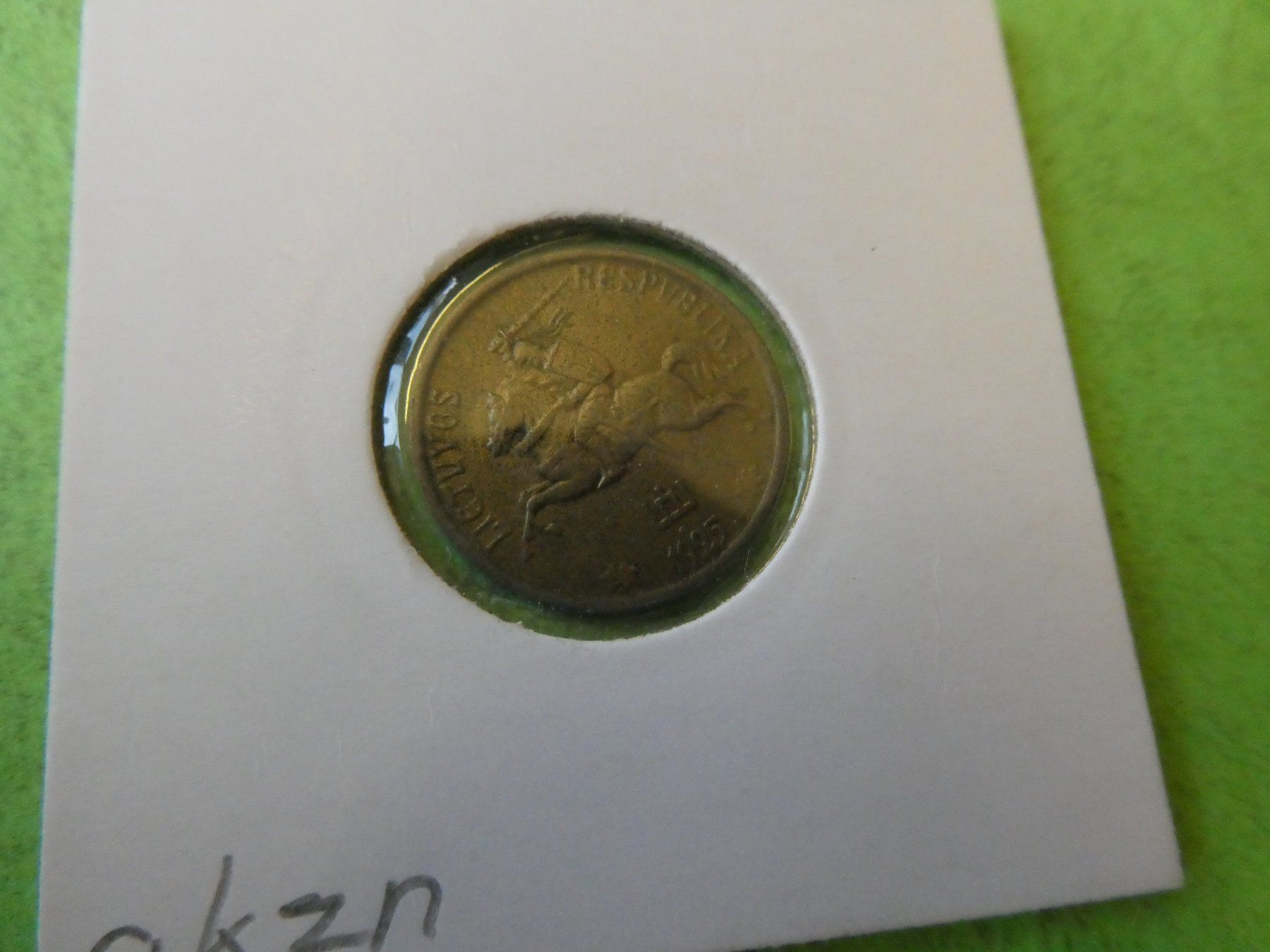 Tutti le monete: Litauen 1925, 5 Centai  unzirk – Usato da Hinterforst venduto da Rohusri 1