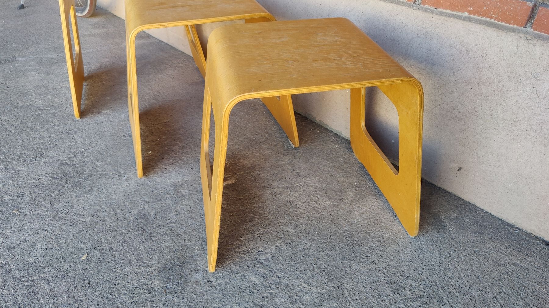 Ikea Sgabelli: 3x IKEA 1990s Design Lisa Norinder Stool, Benjamin Hocker – Usato da Neuenhof venduto da SchnaeppliAllerlei 1