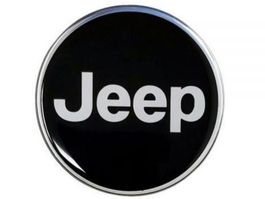 Jeep 4x Nabendeckel Aufkleber Sticker 48mm 4er Set NEU