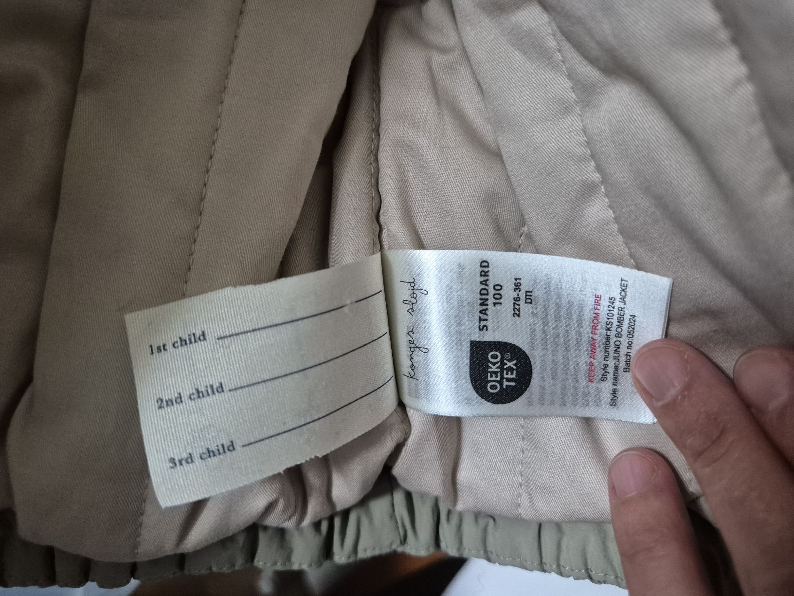 Giacche & Cappotti: Konges Sløjd Bomberjacke Grösse 9M  – Nuovo e nell'imballaggio originale da Zürich venduto da gre_sry9 3