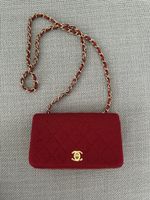 Chanel Vintage Tasche, Rot