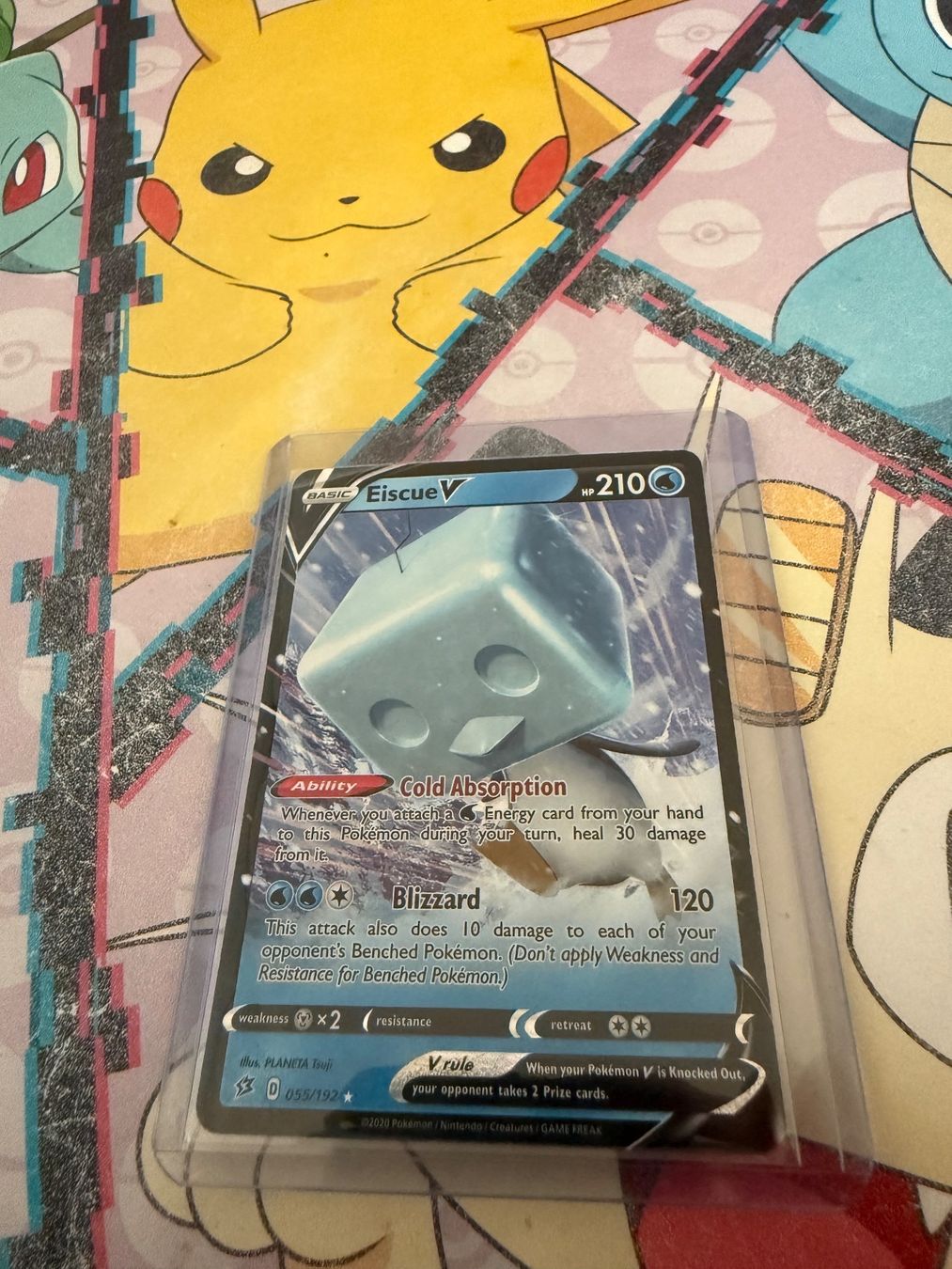Pokémon Carte collezionabili: Pokémon Card Eiscue V 055/192 – Usato da Bellevue venduto da Caloups158