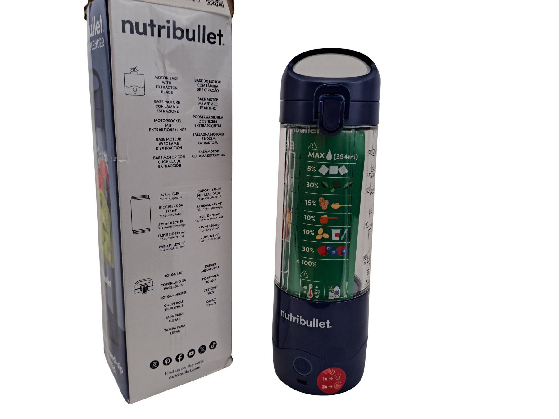 Nutribullet Appareils de cuisine: NUTRIBULLET Tragbarer Mixer – Neuf (Voir description) à Männedorf par Restwert_Maennedorf 6