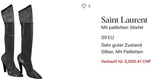 Saint Laurent Damenschuhe: Pumps Saint Laurent 39,5 – Gebraucht aus Collonges von arashee 8