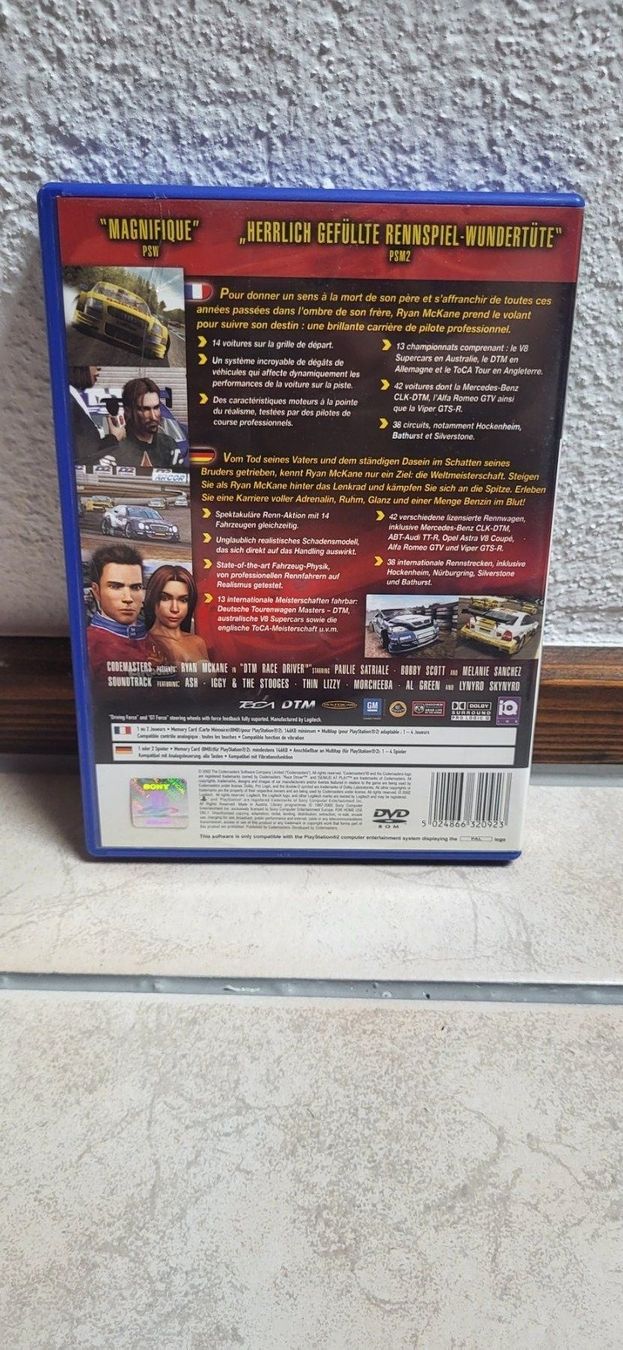 Sony Giochi: PS2 Spiel – DTM Race Driver – Usato da Münsingen venduto da Heroism2010 1