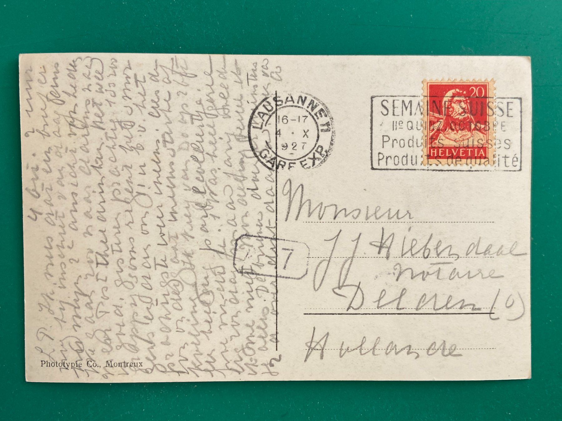 Cartoline postali: Château de Chillon et Lac Léman – Usato da Steg VS venduto da danwer74 1