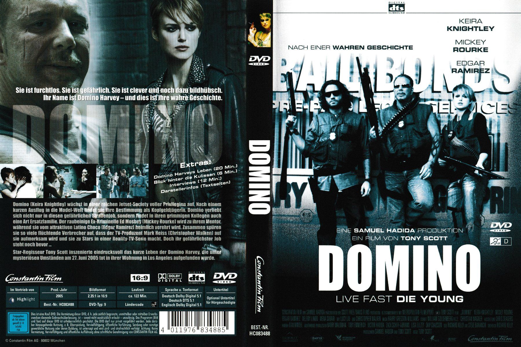 Tutti i DVDs: DVD - Domino: Live Fast, Die Young – Usato da Langnau am Albis venduto da MediaRescuerKeLoX