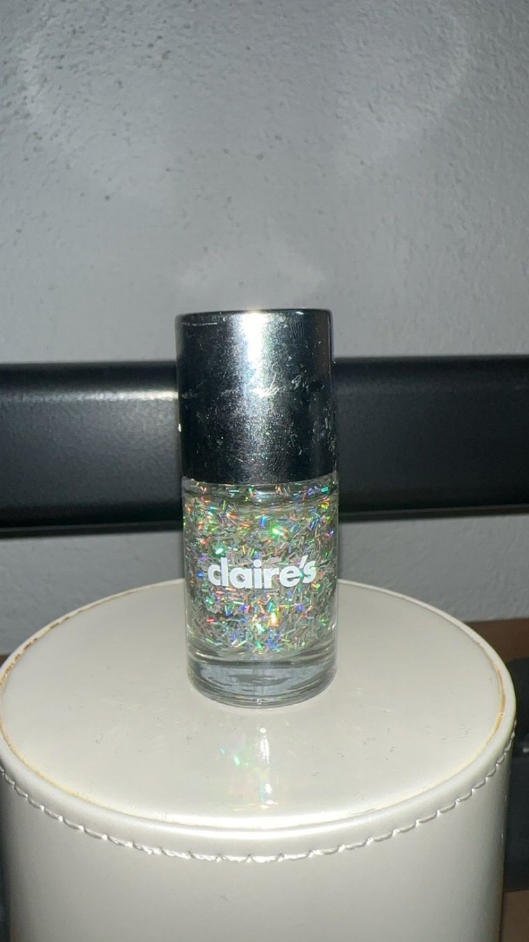 Smalto per unghie: Nagellack Claire's - silver glitter – Nuovo e nell'imballaggio originale da Oftringen venduto da tola19