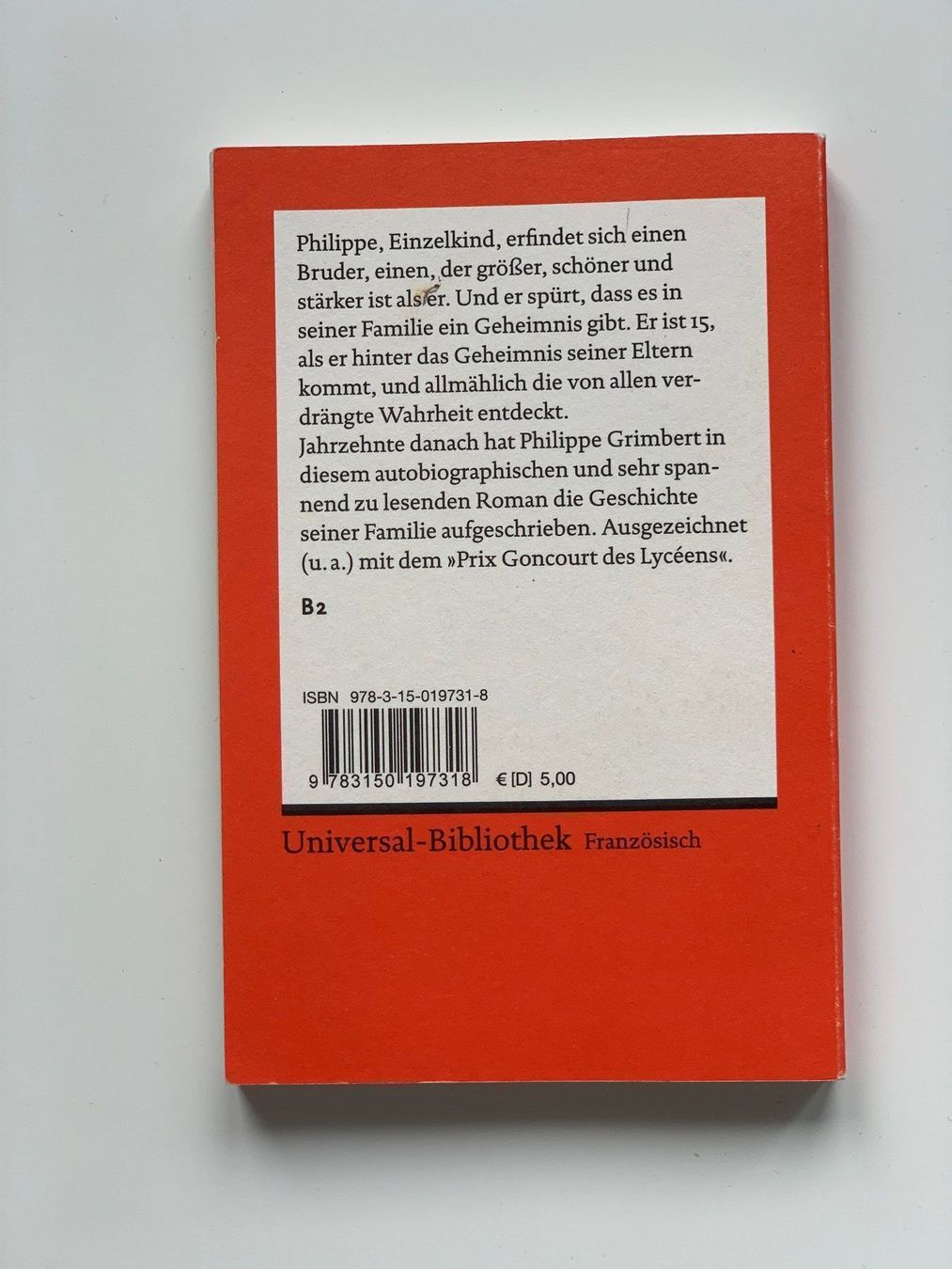 Libri: Un secret – Usato da Regensdorf venduto da TedK 1