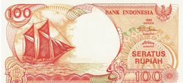 Indonesien 100 Rupiah 1994 UNZ P-127c Serie RJY-194367