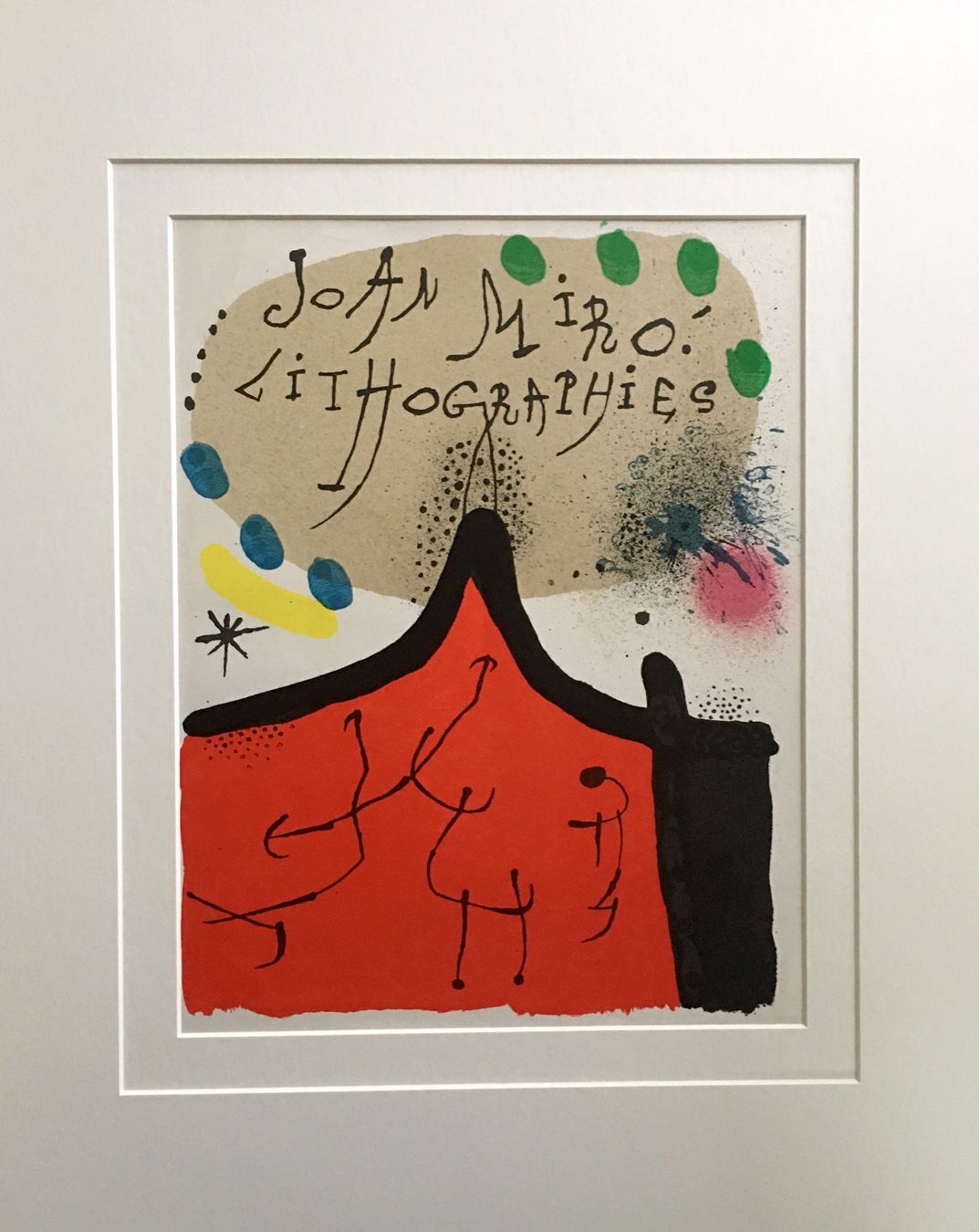 Grafica & Litografie: Joan Miro  "Umschlag" aus "Lithograph I"   Farblithographie – Usato da Nennigkofen venduto da waltraub