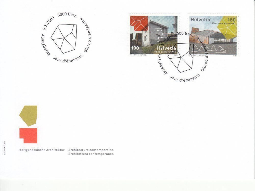 Tutti i francobolli: CH Ausgaben 2 / 2009 FDC – Usato da Bürglen TG venduto da StampGraf 3