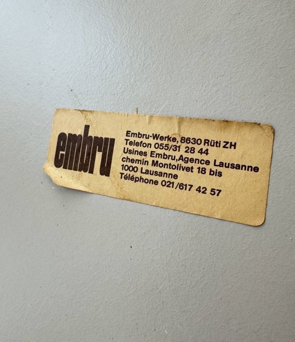 Embru Tavoli: Embru Vintage Tisch – Usato da Zürich venduto da Peban1 5