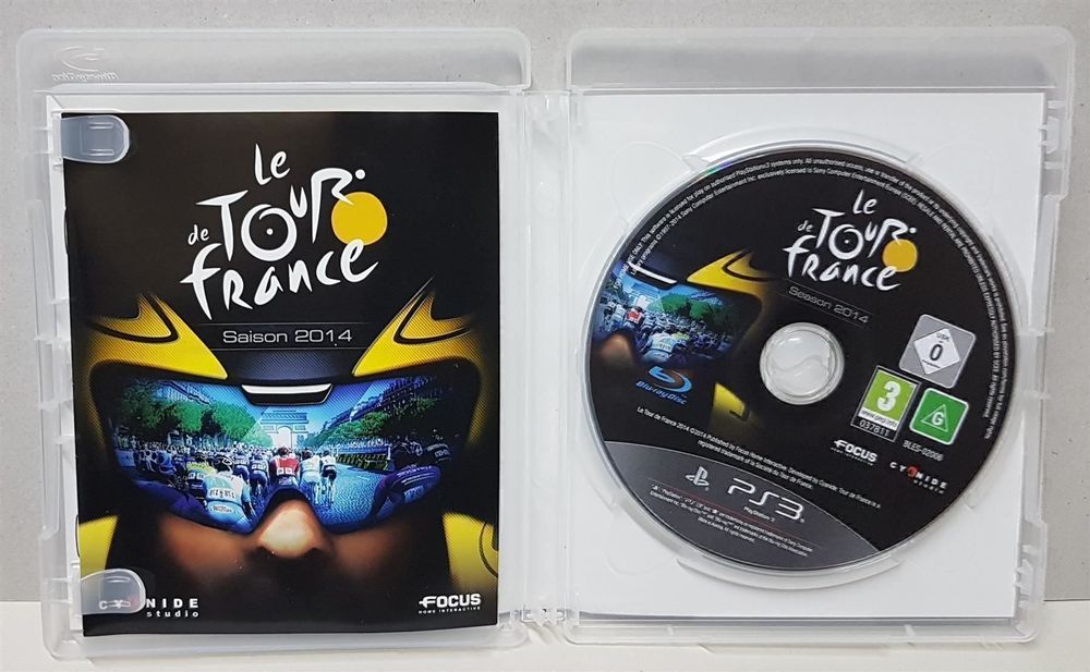 Jeu Le Tour de France pour PS3 en Boite PAL FR