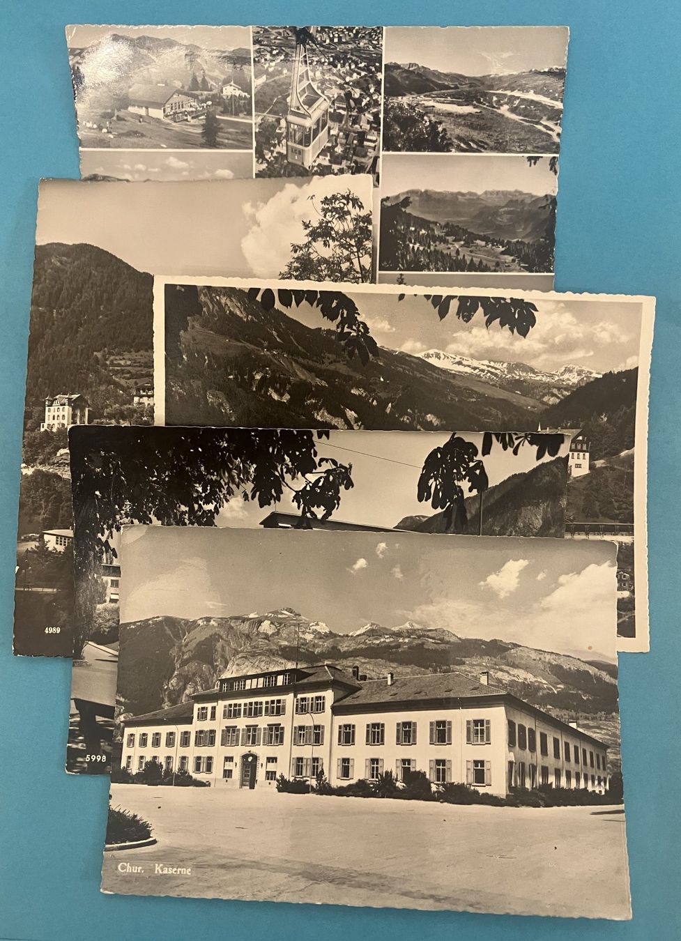 Cartoline postali: 12 ANSICHTSKARTEN CHUR / PASSUGG – Usato da Oberwil BL venduto da SALOB 1