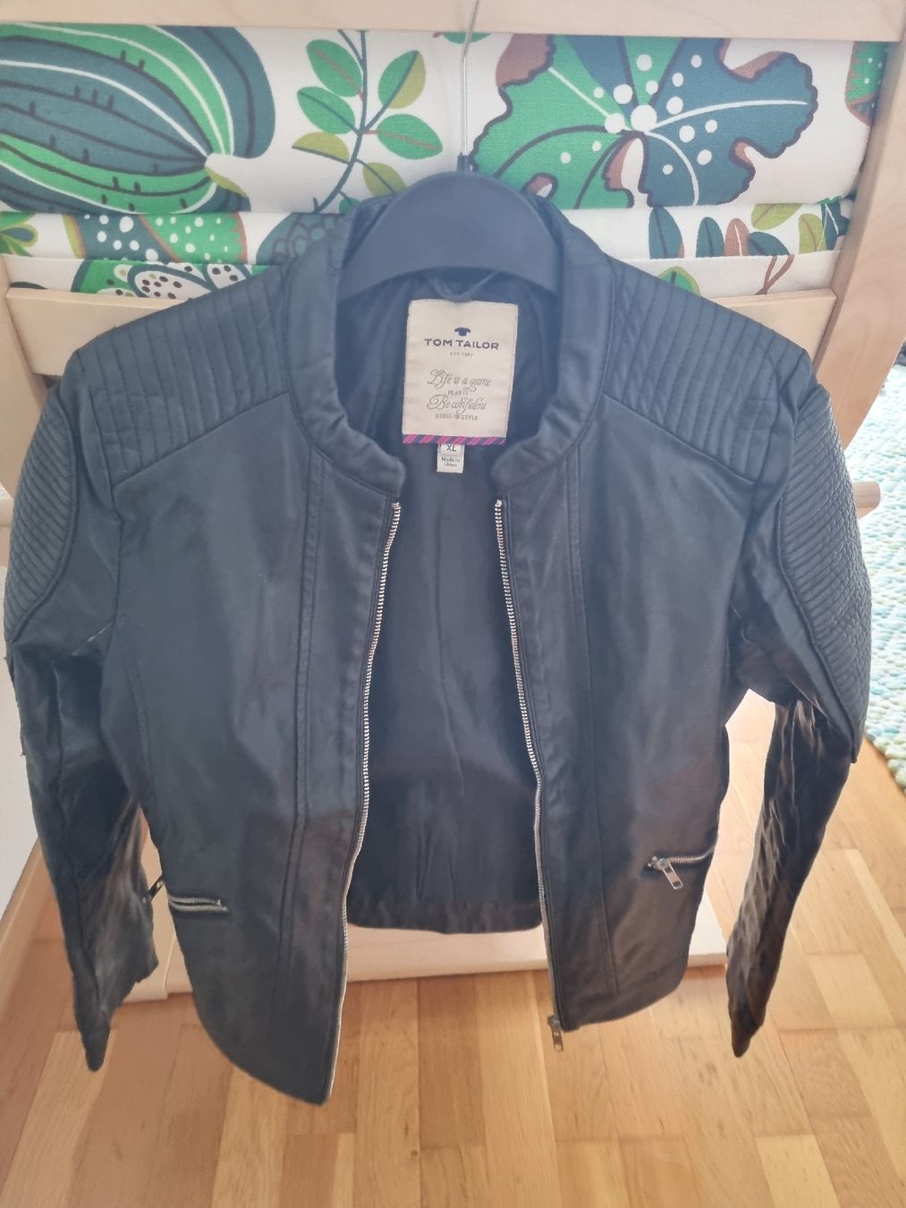 Tom Tailor Giacche & Cappotti: Tom Tailor Lederjacke Mädchen Gr. XL – Usato da Zürich venduto da CyBaxter