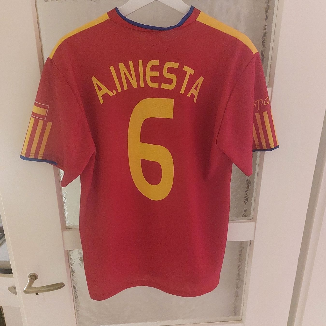 Canottiere & Pantaloni: *WM AKTION* 🇪🇦 Iniesta Spanien Trikot – Usato da Basel venduto da jan_3 1