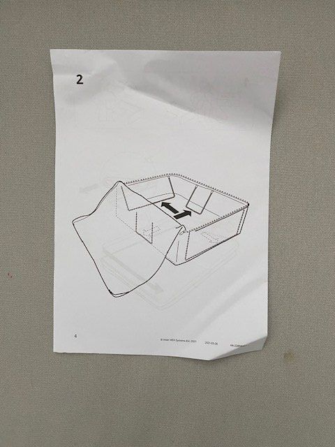 Ikea Commodes: 2 Unterbettkommode Stoff – D'occasion à Edlibach par Arnoldotto 4