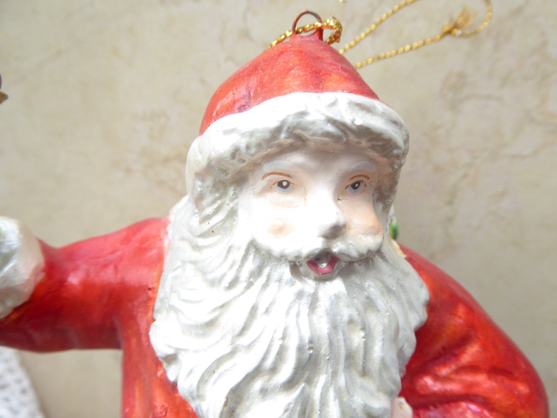 Alle Dekorationen: Christbaumschmuck: Weihnachtsmann mit Glocke – Neu (gemäss Beschreibung) aus Pratteln von Emmy 3