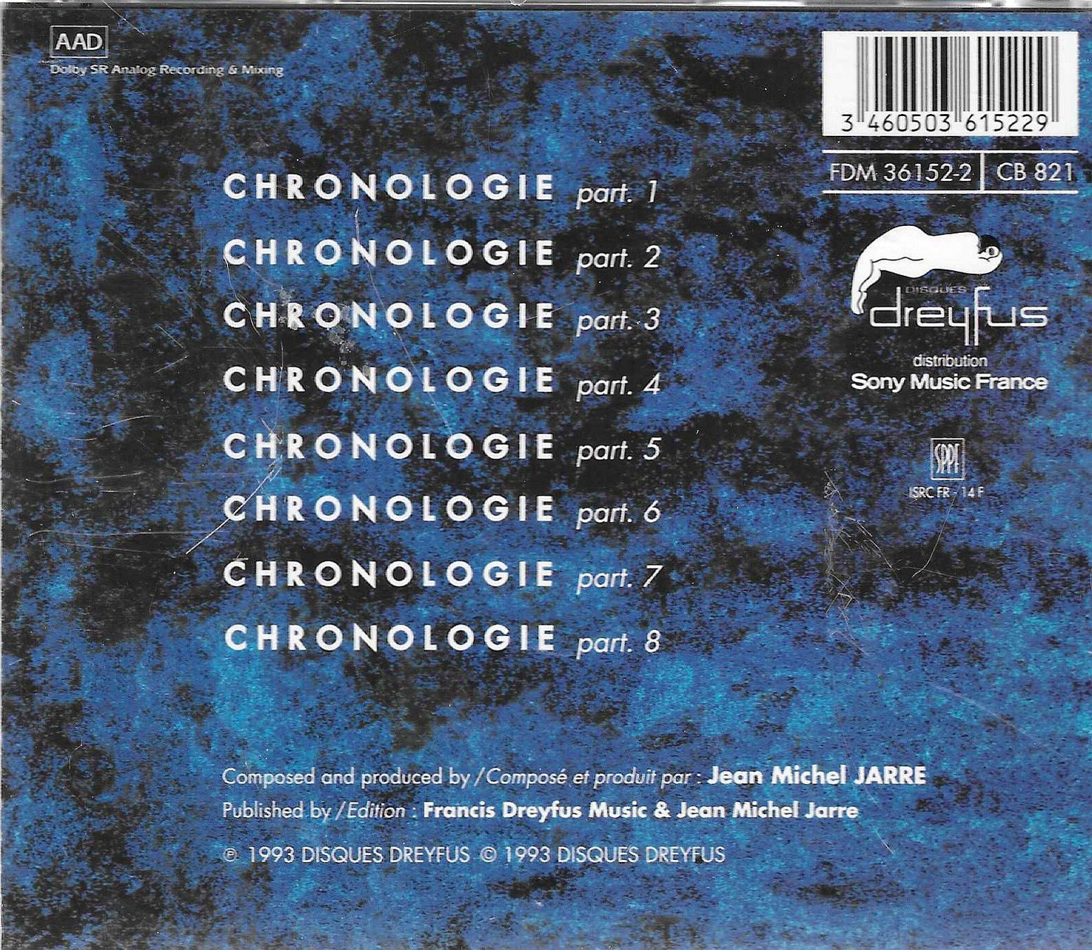 CD: Jean-Michel Jarre - Chronologie – Usato da Savagnier venduto da Ne2065 1