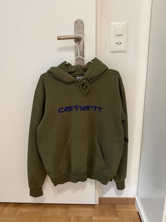 Carhartt Hoodie Olivgrün Grösse S guter Zustand