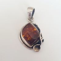 Bernstein Anhänger, Silber925, Top Zustand 