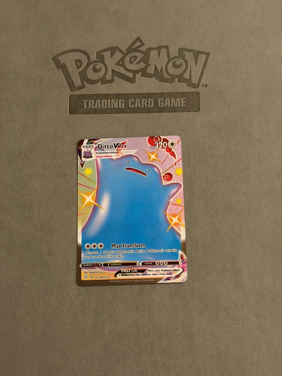 Pokémon Cartes à collectionner: Ditto VMAX (SHF SV119) – D'occasion à Biel/Bienne par SeeLoewe55
