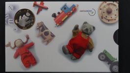 Baby-Münzsatz Schweiz 2005 Stempelglanz incl. Schutzkarton