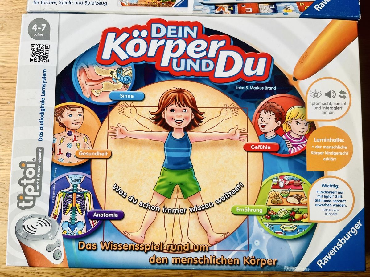 Tiptoi Spiele: Ravensburger Tiptoi Starter Set + Mein Körper Spiel – Gebraucht aus Frauenfeld von Repsol_Vani 2