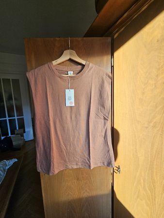 Sommer T-Shirt aus Bio Baumwolle, ungetragen, XS (eher S)