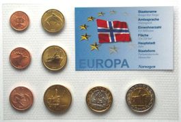 NORWEGEN Euro Probesatz 2004 KMS ESSAI - PATTERN - PROBE st