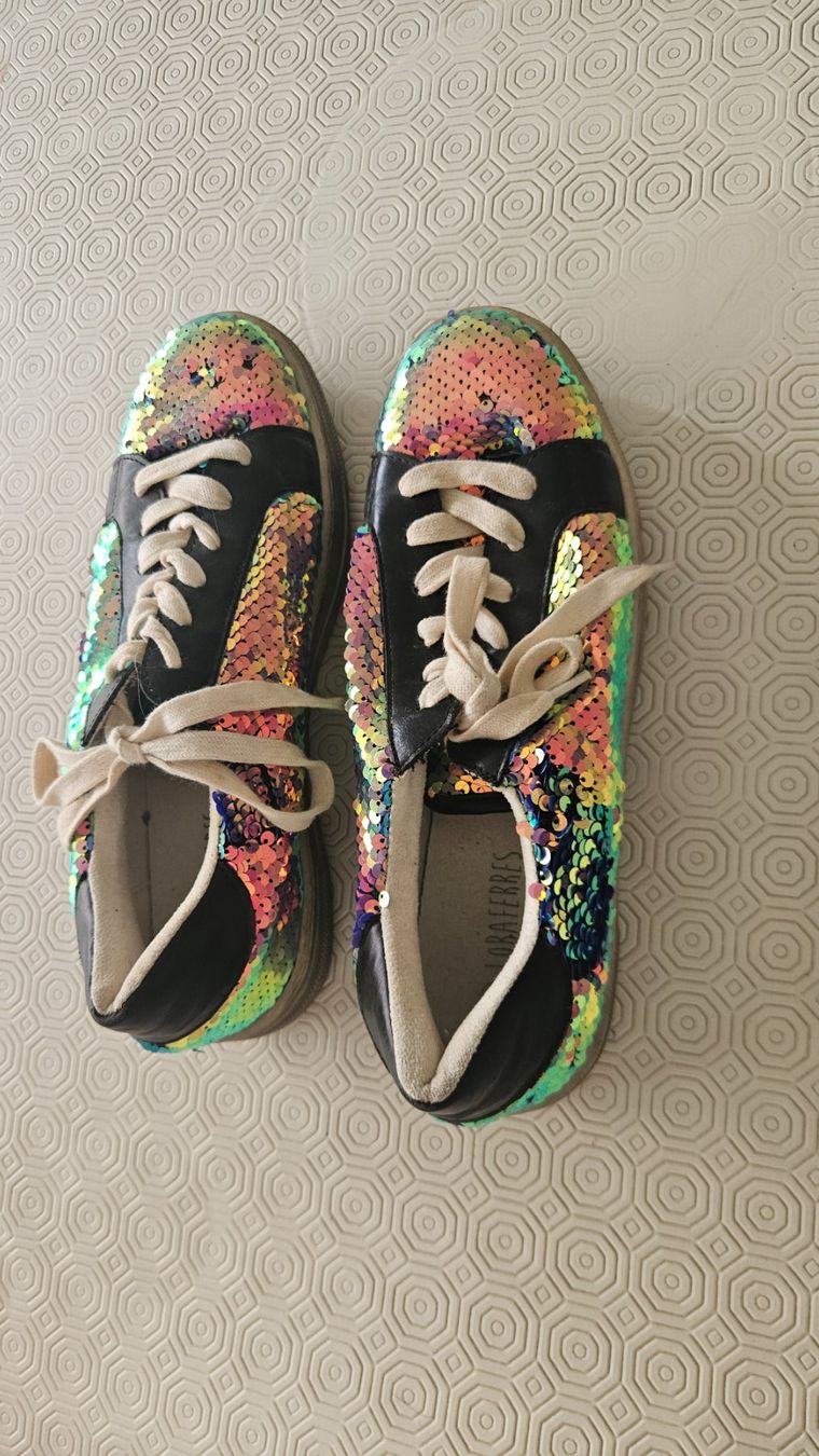 Scarpe da uomo: Scarpa con paillettes n.41 Loraferres – Usato da Melano venduto da H-Sara 1