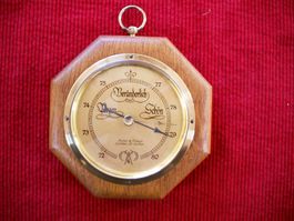 Lufft Barometer von Bolter & Treuer, St. Gallen, Vintage