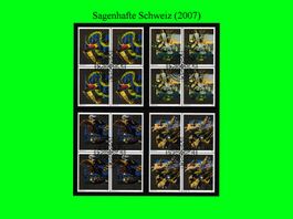 Viererblock-Serie "Sagenhafte Schweiz" (2007 )