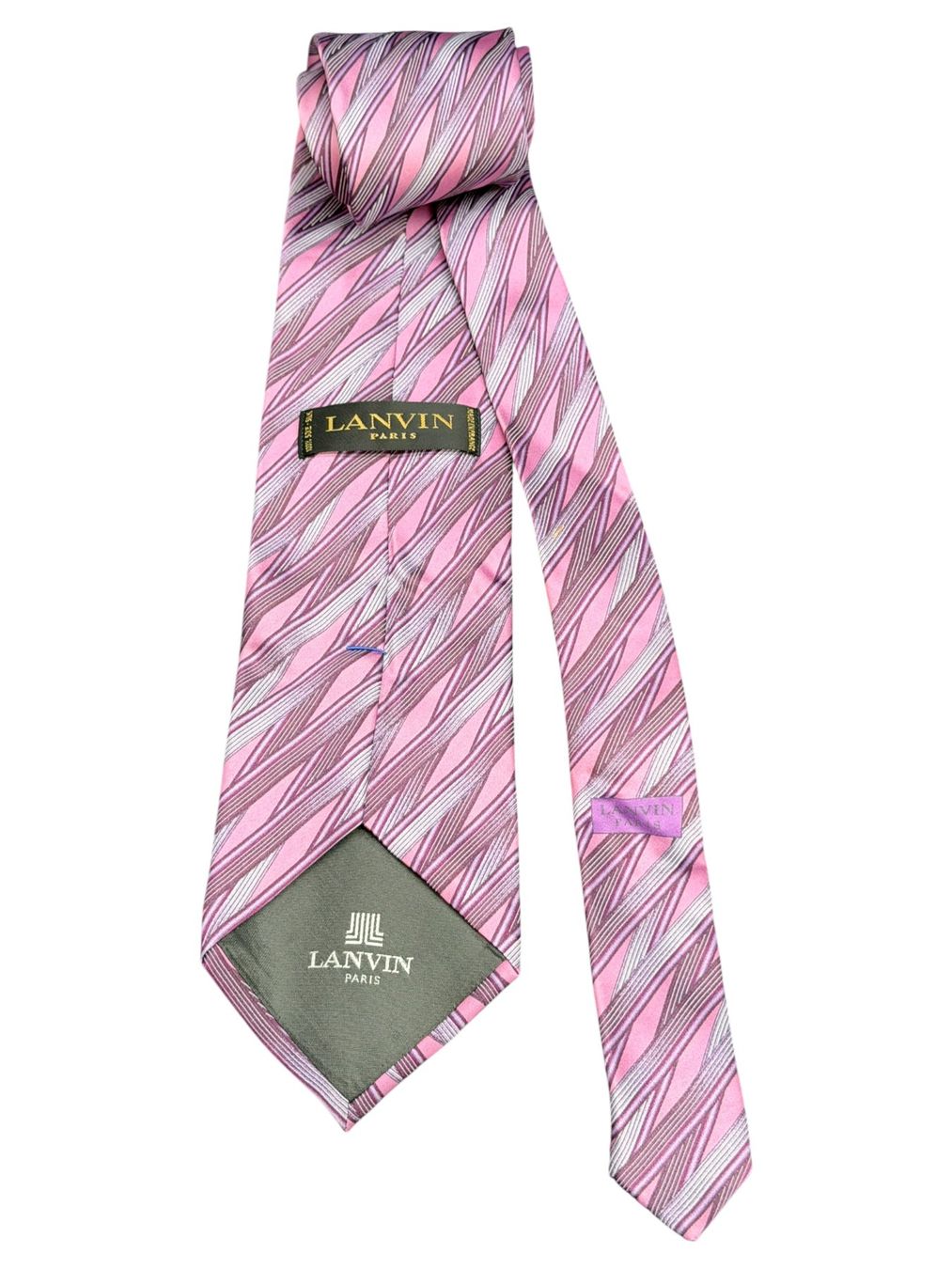 Lanvin Cravatte: Cravate LANVIN Paris en soie – Usato da Morges venduto da Auct 5