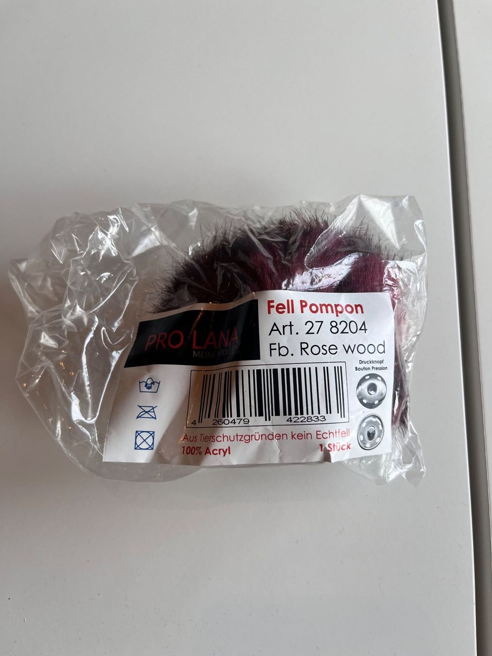 Pro Lana Laine: Kunstfell Pompon Pro Lana – D'occasion à Büsserach par bor_s88m