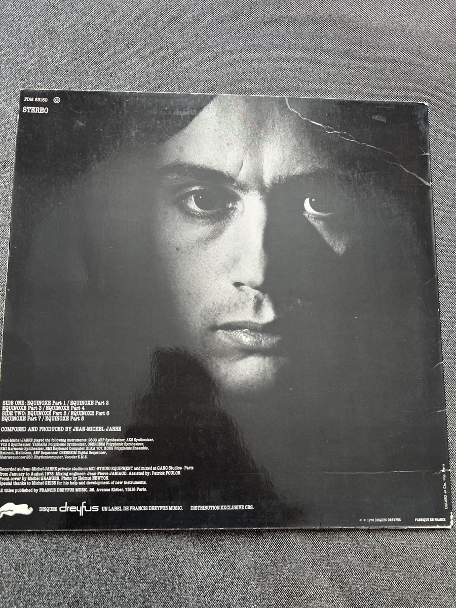 Dischi in vinile: EQUINOXE - Jean Michel Jarre – Usato da Mont sur Rolle venduto da nicola1075 1