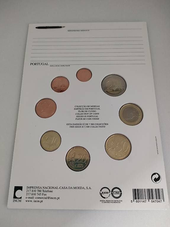 Tutti le monete: Portugal Euro 2008 – Nuovo (secondo la descrizione) da Weiningen TG venduto da NumisBila 1