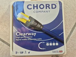 CHORD Clearway digital audio streaming LAN Kabel 0.75m
