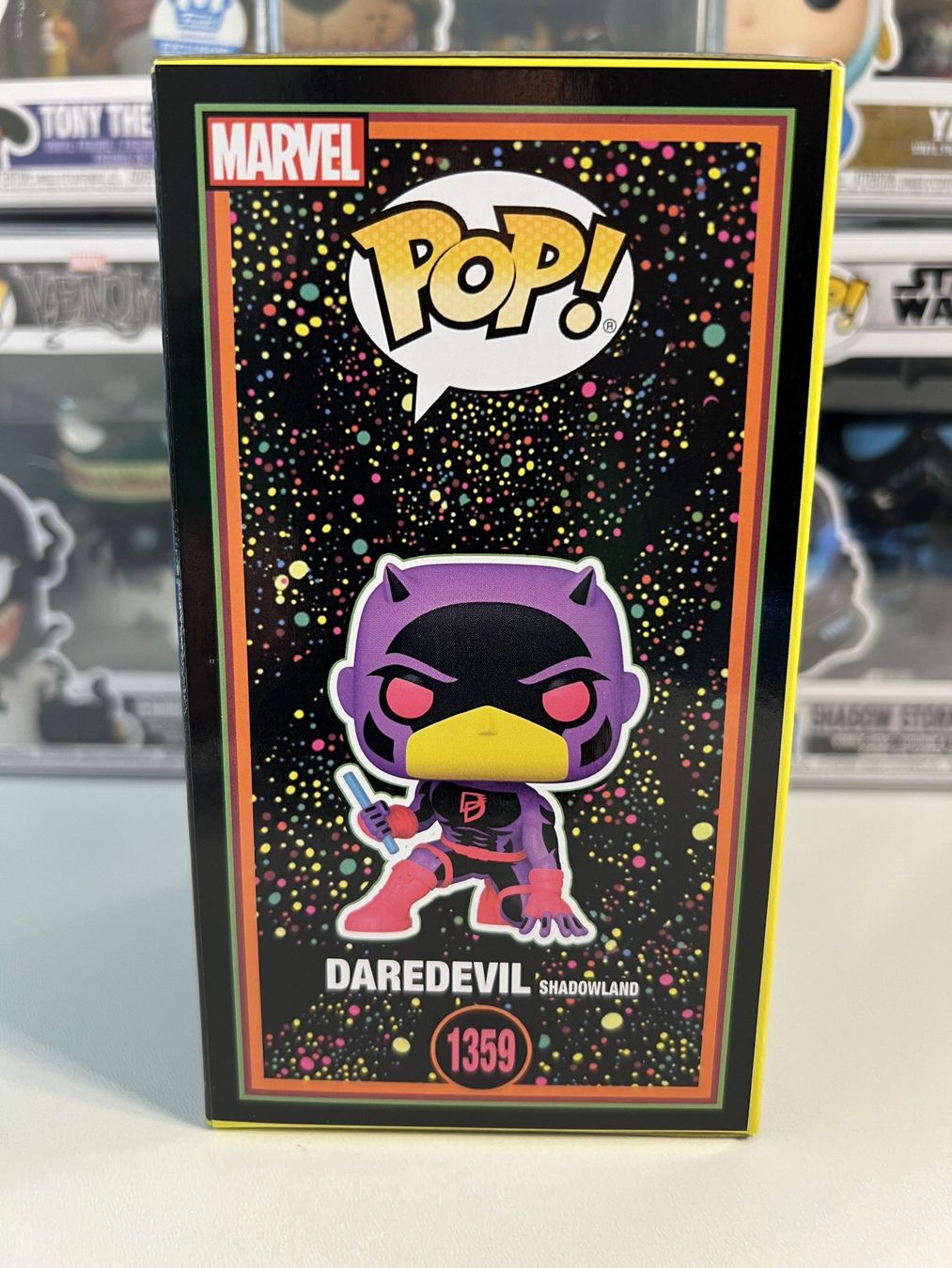 Funko Statuette: Funko POP! Marvel Daredevil - Daredevil (Shadowland) Limitée – Nuovo e nell'imballaggio originale da Le Mouret venduto da perfectbijou 1