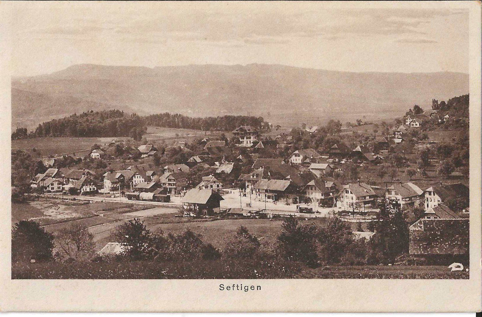 Cartoline postali: Karte Seftigen – Usato da Zürich venduto da Philacat11