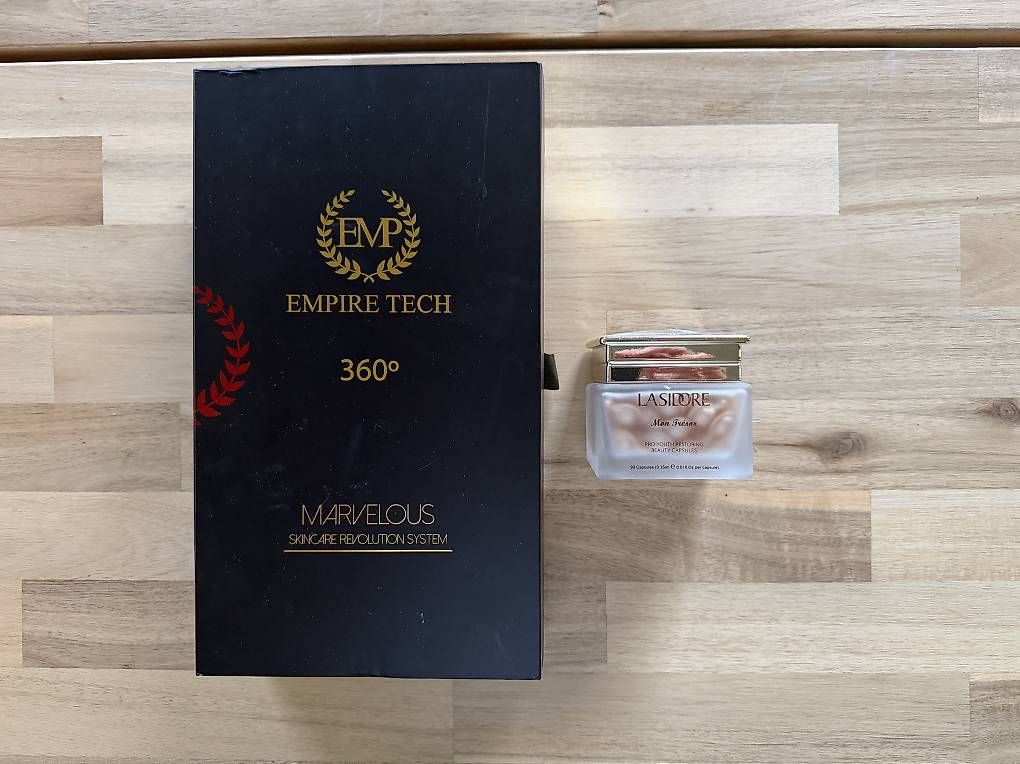 Cura del viso: Empire Tech360 Marvelous mit Lasidore Capsules – Nuovo (secondo la descrizione) da Zürich venduto da ale_wd5c