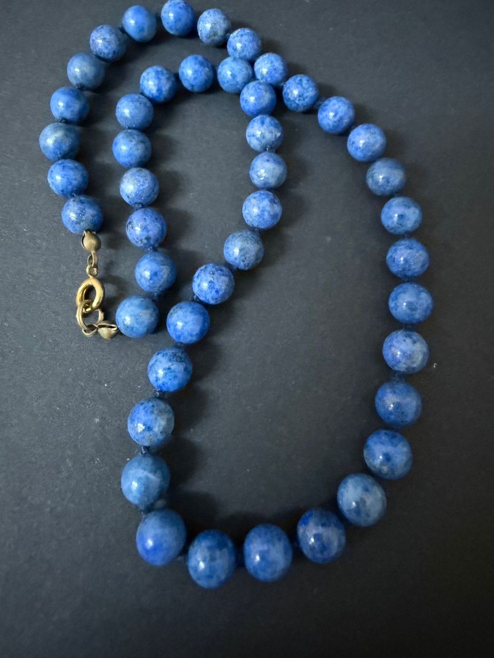 Colliers: Vintage Lapislazuli Kette – D'occasion à Spiegel b. Bern par Rogger72 5