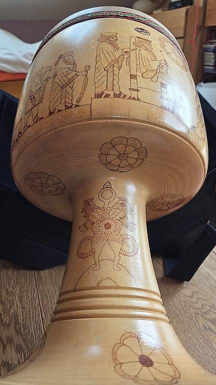 Strumenti musicali: Tombak mit Kamelhaut bespannt, mit Hülle – Usato da Guggisberg venduto da mirjamh03 4