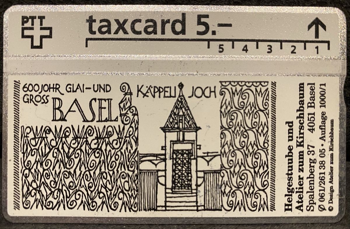 Telefon- & Taxkarten: P-taxcard neuve  – Neu (gemäss Beschreibung) aus Lausanne von babacard10